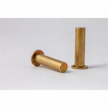 CF-AES10KB130CSI AES10KB130CSI, Rivetnut Insert, 10-32 UNF-3B (.080-.130 Grip) Round Body, Flat Head/Keyed, Closed